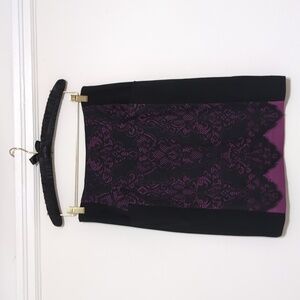 Nanette Lepore lace pencil skirt NWT 6